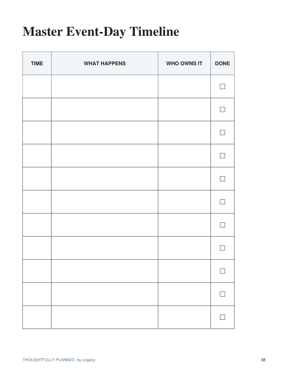 The Complete Bridal Shower Planning System