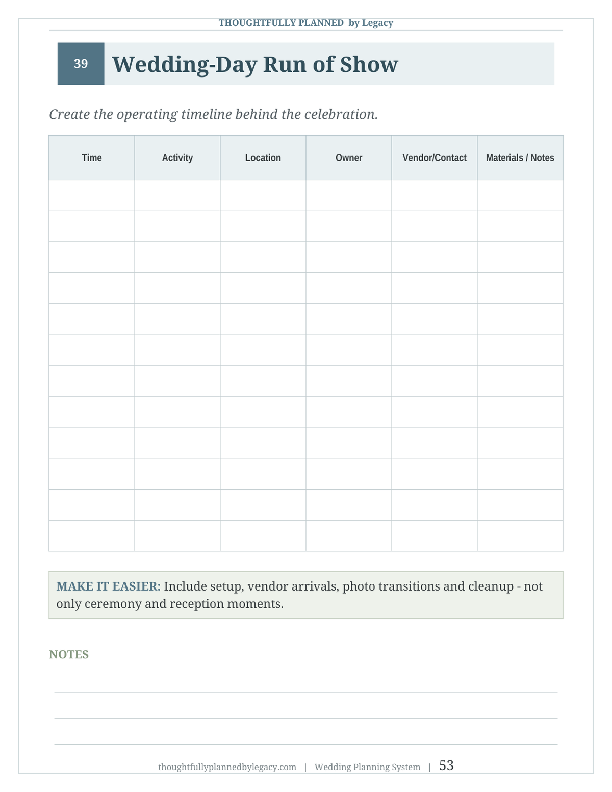 Wedding Planning System