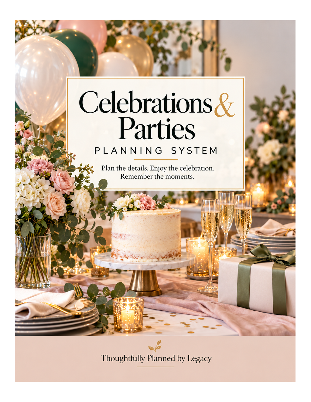 Celebrations & Parties Planning System