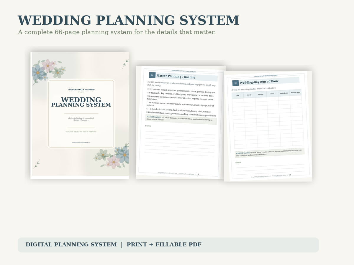 Wedding Planning System